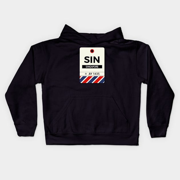 Singapore Kids Hoodie by finngifts